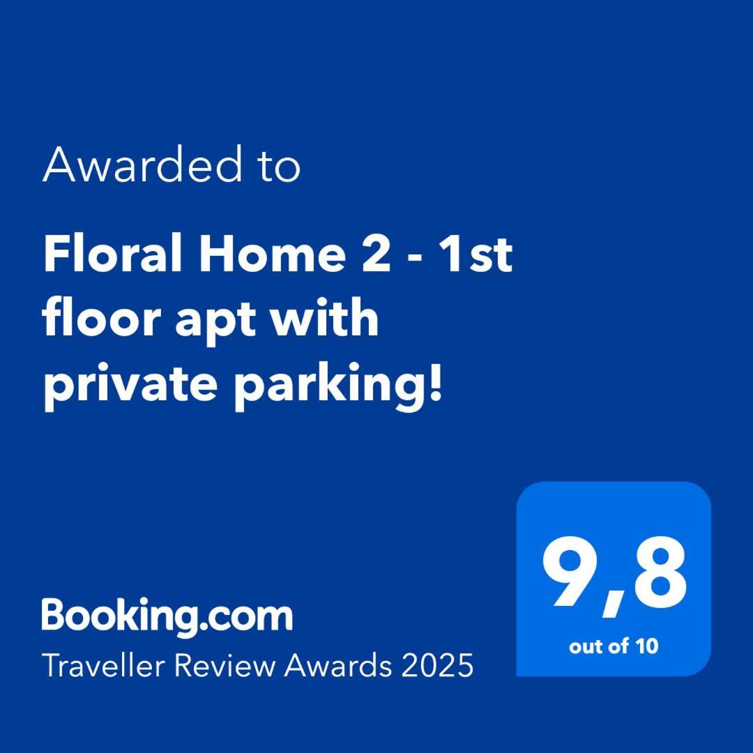Floral Home 2 - 1St Floor Apt With Private Parking! Atenas Exterior foto